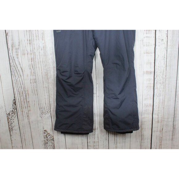 LL Bean Wildcat Waterproof Insulated Snow Pants Carbon Navy Size XL - Picture 3 of 11